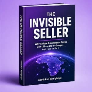 The Invisible Seller book cover, by Adedokun Bamigboye